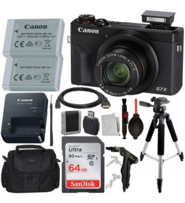 Canon PowerShot G7 X Mark III Digital Camera with Advanced Accessory Bundle
