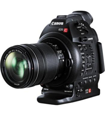 Canon EOS C100 Cinema EOS Camera with Dual Pixel CMOS AF and EF-S 18-135mm IS STM Lens