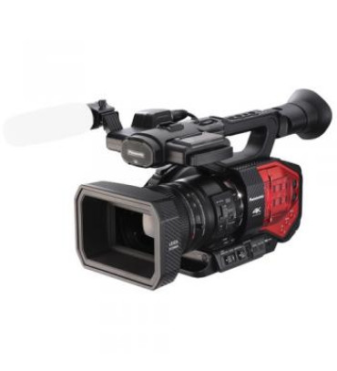 Panasonic AG-DVX200 4K Handheld Camcorder with Four Thirds Sensor and Integrated Zoom Lens