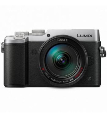 Panasonic Lumix DMC-GX8 Digital Camera with 12-35mm Lens (Silver)