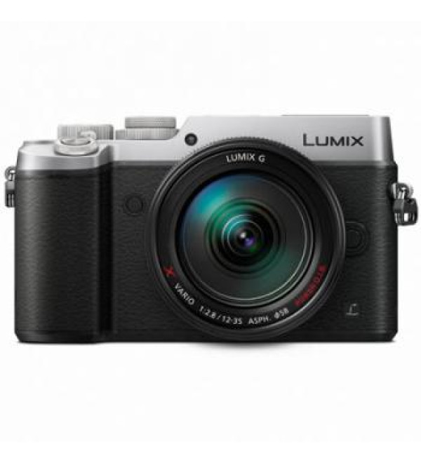 Panasonic Lumix DMC-GX8 Digital Camera with 12-35mm Lens (Silver)
