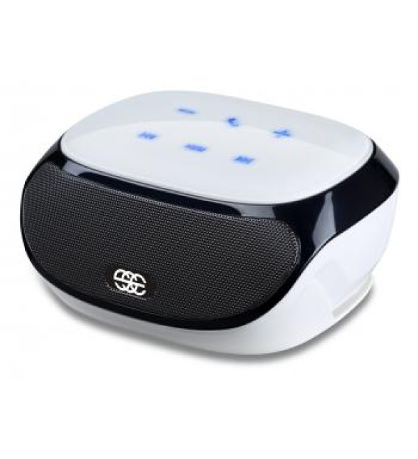 HDFX FURY Bluetooth Portable Wireless Speaker (White)