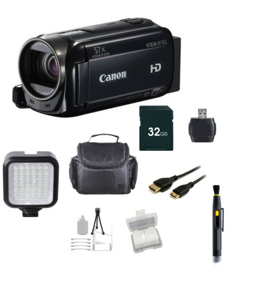 Canon Vixia HF R50 Camcorder Accessory Bundle (NTSC)