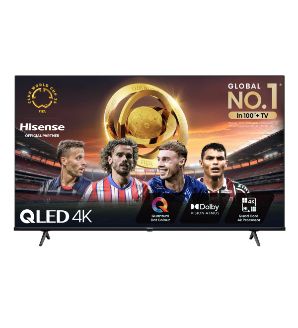 Hisense 55E7NQTUK TV 139.7 cm (55") 4K Ultra HD Smart TV Wi-Fi Black 330 cd/m²