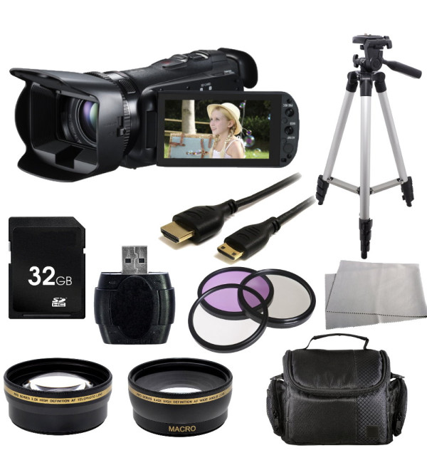 Canon Legria HF G25 Full HD Camcorder (PAL) + Accessory Bundle