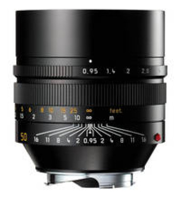 Leica Noctilux-M 50mm f/0.95 ASPH Lens (Black)
