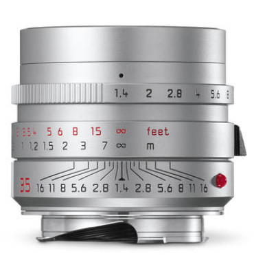 Leica Summilux-M 35mm f/1.4 ASPH Lens (Silver)