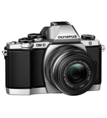 Olympus OM-D E-M10 Mirrorless Micro Four Thirds Digital Camera with 14-42mm Lens (Silver) (EM10)