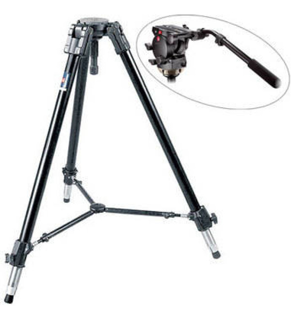 Manfrotto 526,528XBK Tripod System w/526 Head