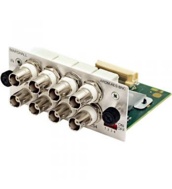 Marshall Electronics ARDM-AES-BNC Input Module for AR-DM2-L Audio Monitor