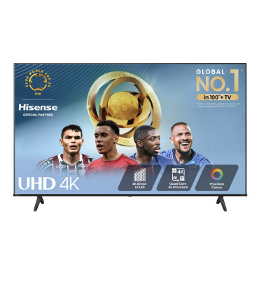 Hisense 65A6NTUK TV 165.1 cm (65") 4K Ultra HD Smart TV Wi-Fi Black 300 cd/m²