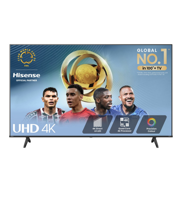 Hisense 43A6NTUK TV 109.2 cm (43") 4K Ultra HD Smart TV Wi-Fi Black 200 cd/m²