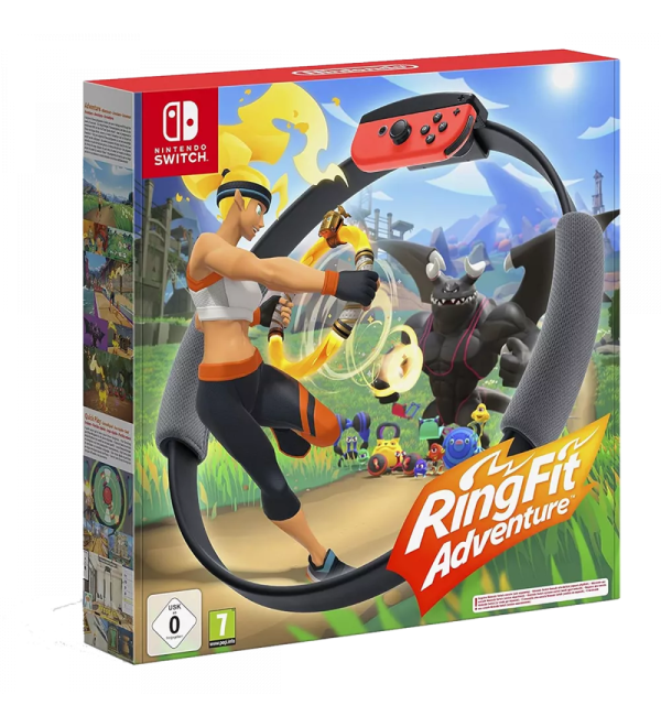 Nintendo Switch Ring Fit Adventure (Game Included)