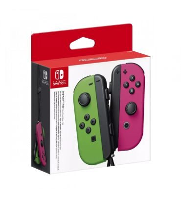 Nintendo Switch Joy-Con (Left & Right, Wireless)  - Neon Pink/Neon Green