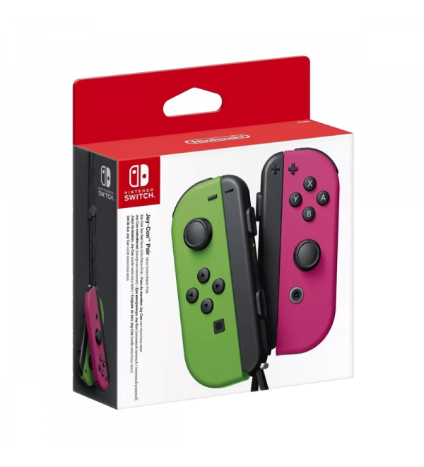 Nintendo Switch Joy-Con (Left & Right, Wireless)  - Neon Pink/Neon Green