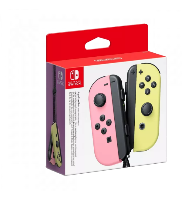 Nintendo Switch Joy-Con (Left & Right, Wireless)  - Pastel Pink/Pastel Yellow