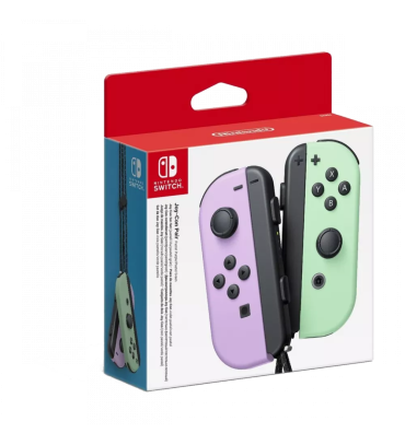 Nintendo Switch Joy-Con (Left & Right, Wireless)  - Pastel Purple/Pastel Green