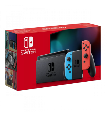 Nintendo Switch Console - Neon Red / Neon blue (Latest Model)