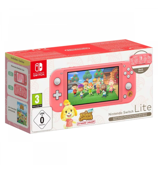Nintendo Switch Lite Animal Cross New Horizons - Isabelle Aloha