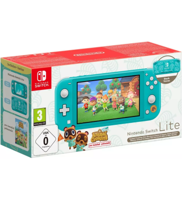 Nintendo Switch Lite Animal Cross New Horizons - Timmy & Tommy
