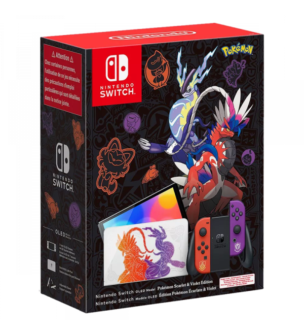 Nintendo Switch OLED Pokemon Scarlet and Violet Limited Edition Console