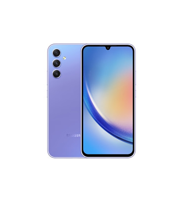 Samsung Galaxy A34 5G 16.8 cm (6.6") Hybrid Dual SIM USB Type-C 6 GB 128 GB 5000 mAh Violet