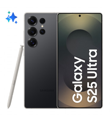 Samsung Galaxy S25 Ultra 17.5 cm (6.9") Dual SIM Android 15 5G USB Type-C 12 GB 512 GB 5000 mAh Black, Titanium