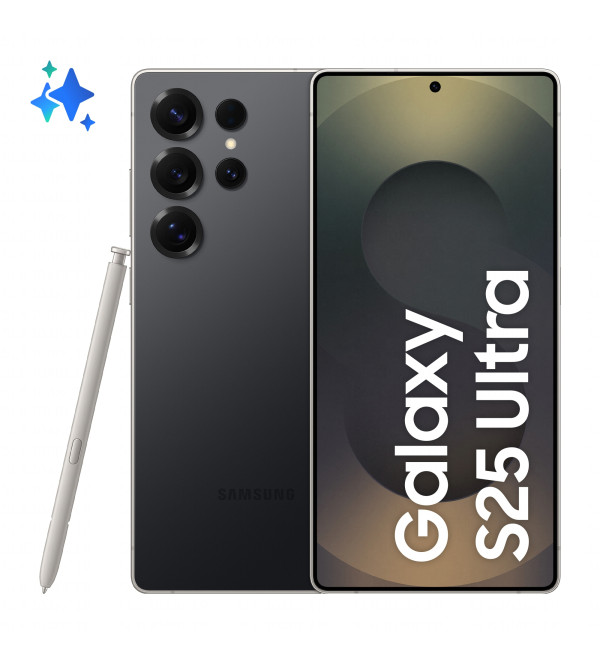 Samsung Galaxy S25 Ultra 17.5 cm (6.9") Dual SIM Android 15 5G USB Type-C 12 GB 512 GB 5000 mAh Black, Titanium