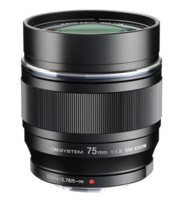 OM SYSTEM M.Zuiko Digital ED 75mm f/1.8 Lens (Micro Four Thirds)