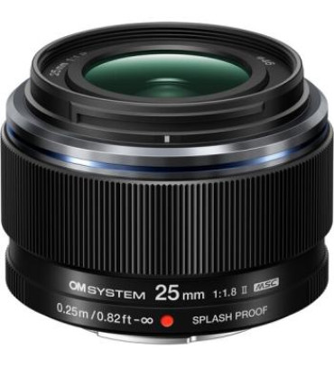 OM SYSTEM M.Zuiko Digital 25mm f/1.8 II Lens (Micro Four Thirds)