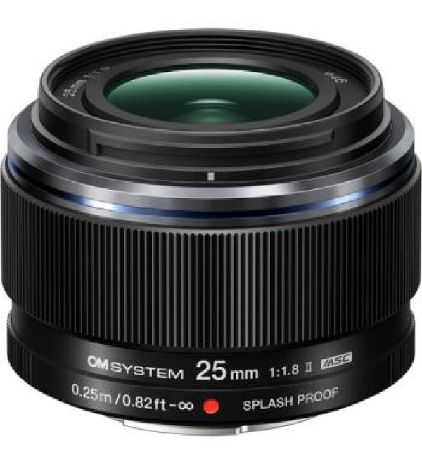OM SYSTEM M.Zuiko Digital 25mm f/1.8 II Lens (Micro Four Thirds)