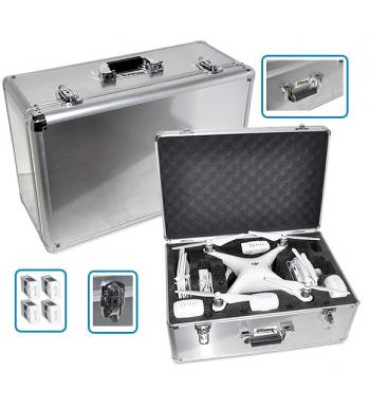 Ultimaxx Hard-Shell Aluminum Case For DJI Phantom 4 Drones