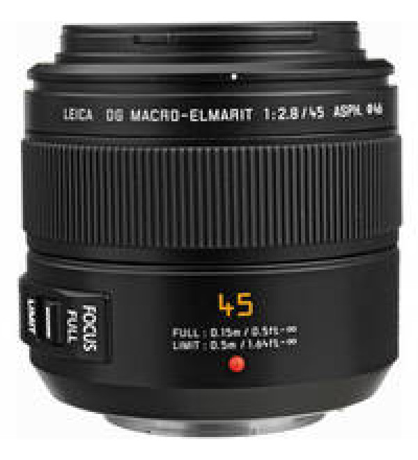Panasonic Leica DG Macro-Elmarit 45mm f/2.8 ASPH. MEGA O.I.S. Lens