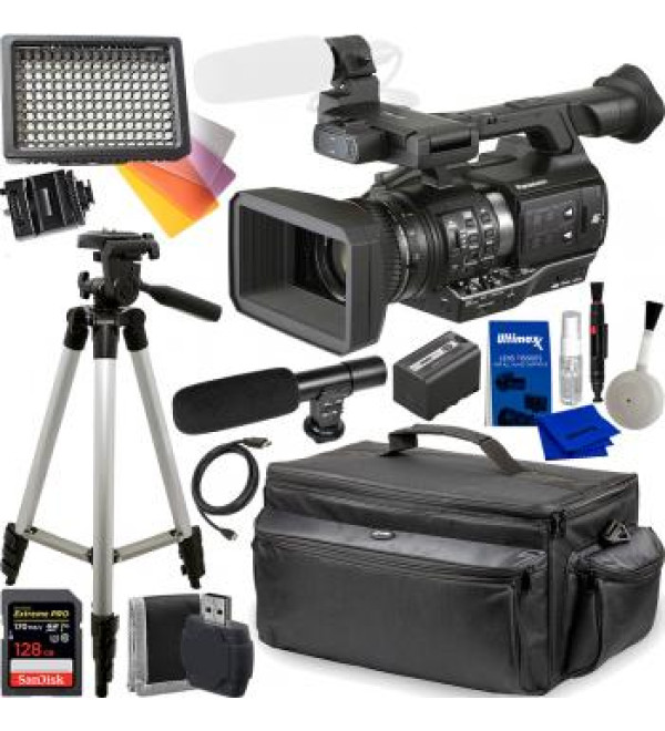 Panasonic AJ-PX270 microP2 Handheld AVC-ULTRA HD Camcorder with Must Have Video Bundle