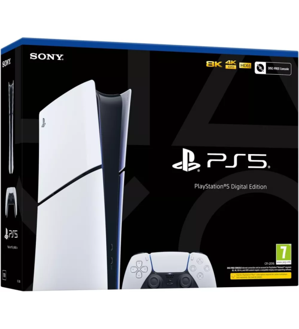 PlayStation 5 Digital Edition Console (Disc Free)