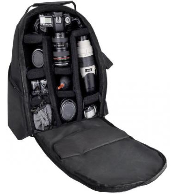 ULTIMAXX Padded Camera and Lens Backpack (Black)
