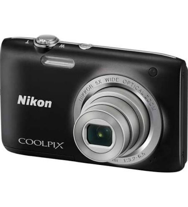 Nikon S2800 20MP 5x Optical Zoom Compact Digital Camera   Black