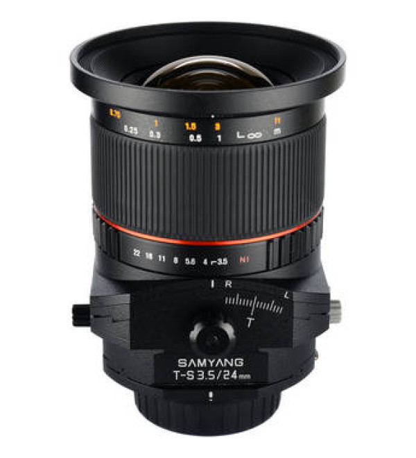 Samyang 24mm f/3.5 ED AS UMC Tilt-Shift Lens for Canon