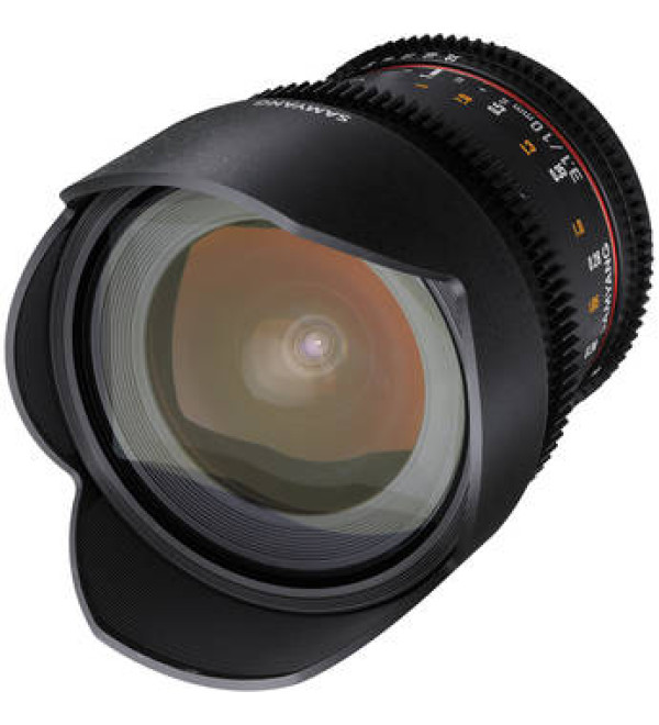 Samyang 10mm T3.1 VDSLR Lens with Canon EOS Mount