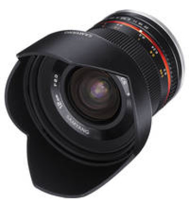 Samyang 12mm f/2.0 NCS CS Lens for Samsung NX Mount (Black)