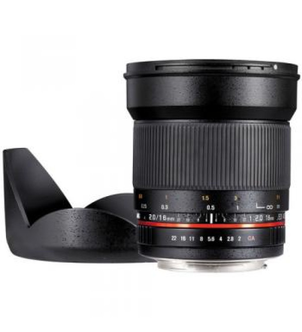 Samyang 16mm f/2.0 ED AS UMC CS Lens for Samsung NX Mount Cameras