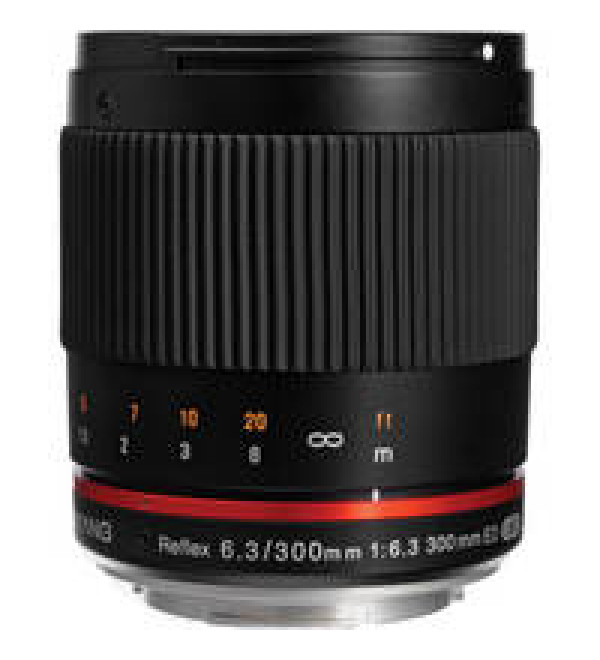 Samyang Reflex 300mm f/6.3 ED UMC CS Lens for Canon EF-M (Black)