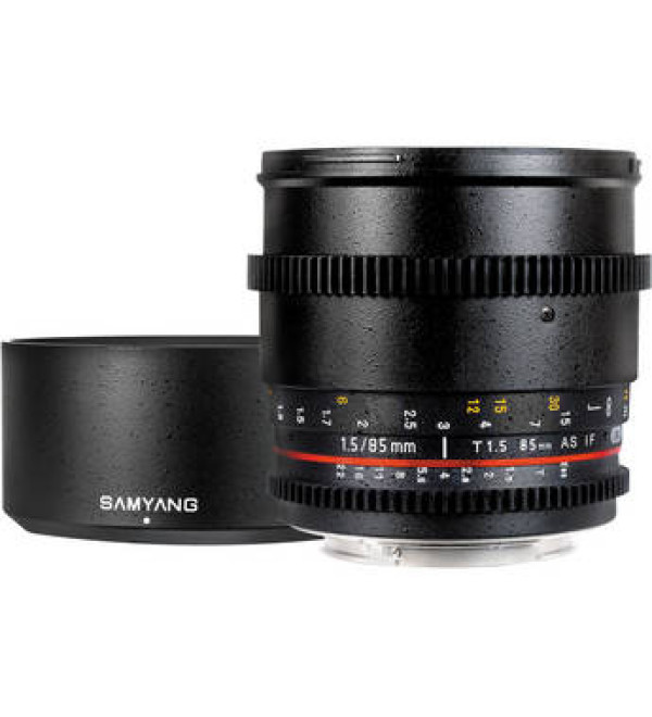 Samyang 85mm T1.5 Cine Lens for Nikon F