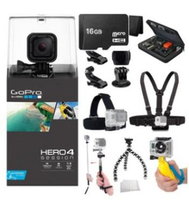GoPro HERO4 Session + Accessory Bundle