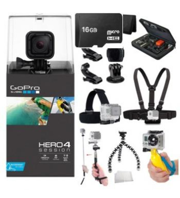 GoPro HERO4 Session + Accessory Bundle