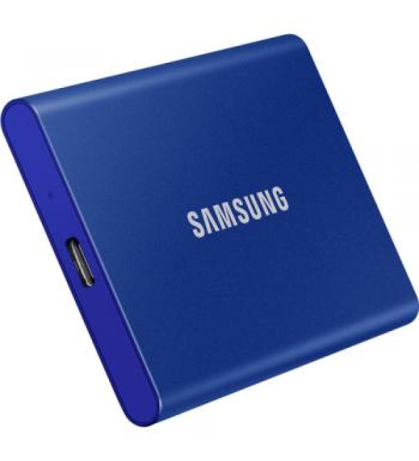 Samsung 500GB T7 Portable SSD (Blue)