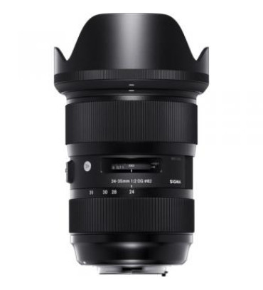 Sigma 24-35mm f/2 DG HSM Art Lens for Canon EF and Accessory Bundle