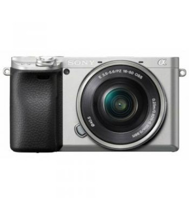 Sony Alpha a6400 Mirrorless Digital Camera with 16-50mm Lens (Silver)