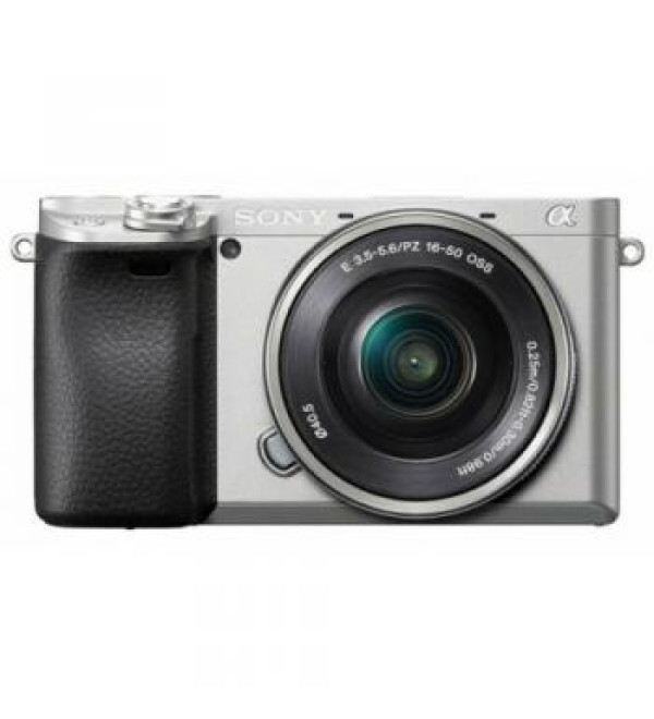 Sony Alpha a6400 Mirrorless Digital Camera with 16-50mm Lens (Silver)
