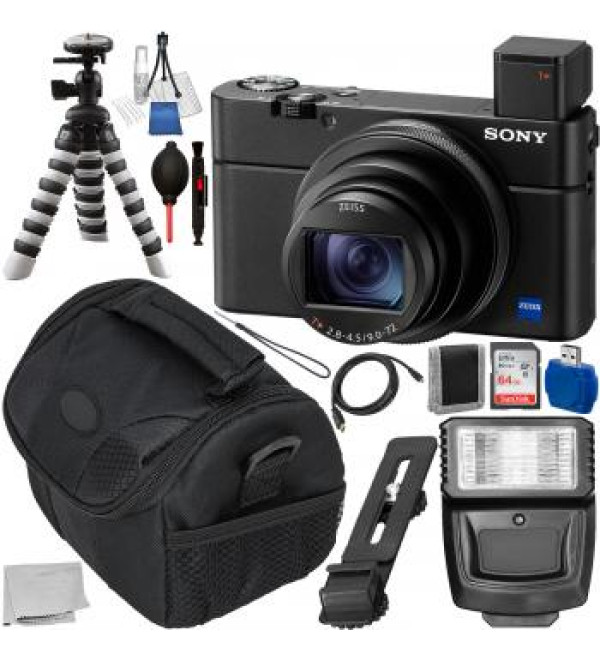 Sony Cyber-shot DSC-RX100 VII Digital Camera - DSC-RX100M7 with Must Have Accessory Bundle